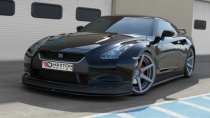 Nissan GT-R 2007-2010 Frontsplitter V.2 Maxton Design